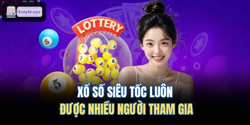 Người chơi tham gia xổ số siêu tốc tại 8XBET